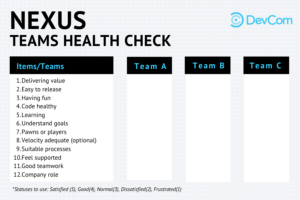 DevCom Nexus Team Health Check