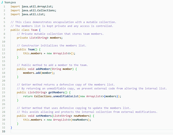 Follow OOP principles 2