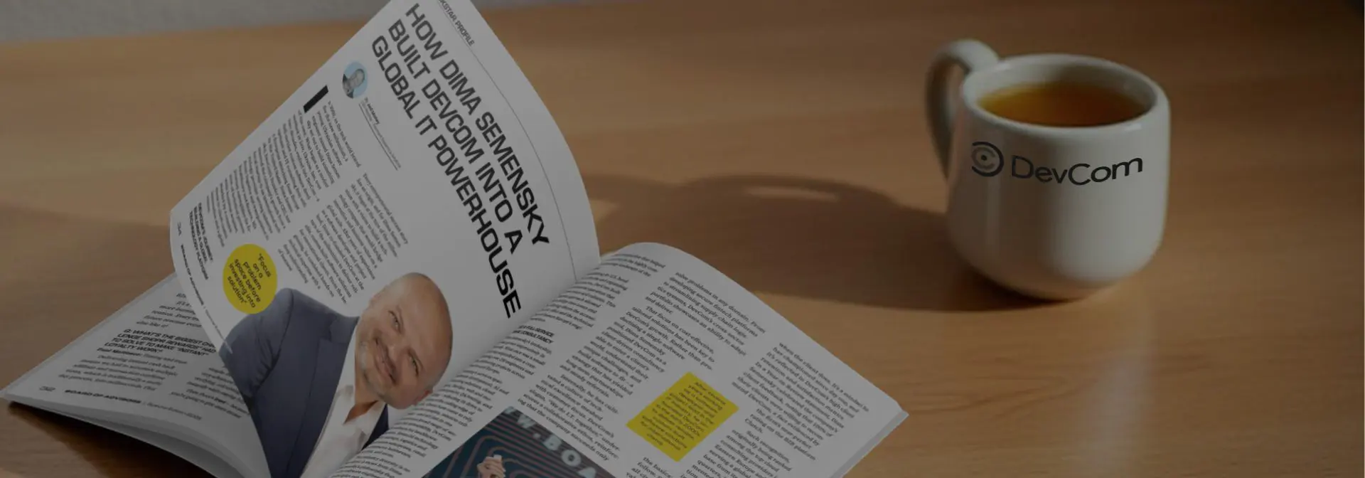 DevCom Spotlighted In Board Of Advisors Magazine: Look At The ...